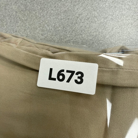 NEW Lands' End Men's Size 40 Traditional Fit Chino Shorts Khaki 11 Inch Inseam - Picture 10 of 10